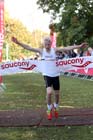 T. Kendrick (Tonbridge) win the under-13 bpys 2012 National Cross Country Relay Championships.
